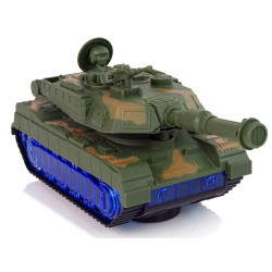 Katonai tank akkumulátor Moro hangdiódák kék.