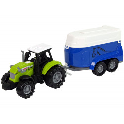 Traktor Horse Trailer Sound Green Farm