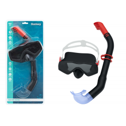 Búvármaszk Snorkel Black Bestway 24071