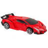 Car Robot Transformers 2in1 Pilot R/C Light Sound Drift Color Red