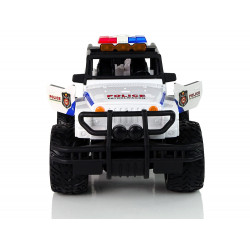 R/C távirányítós autós JEEP Police Patrol nyitható ajtókkal