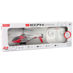 Helikopter SYMA S107H Zdalnie Sterowany 2,4G Czerwony