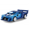 Építőelemek Race Car Blue R/C 325 elemek