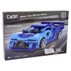 Építőelemek Race Car Blue R/C 325 elemek