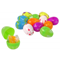 Easter Eggs Squishy Rabbit Toy Pack 12 db