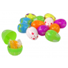 Easter Eggs Squishy Rabbit Toy Pack 12 db