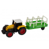 Farm Set Traktor Utánfutó Ló 1:64