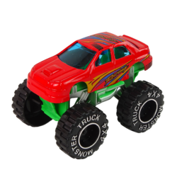 Terep autók Resorak Monster Truck Járműkészlet Különféle színekben 9 db.