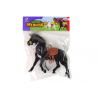 Velvet Horse figura Fekete