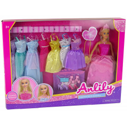 Dress Kit Doll + Kiegészítők Alkosd meg saját stílusodat!