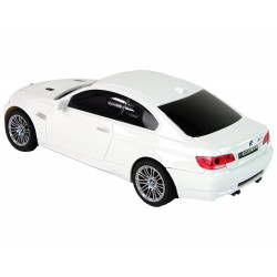 Auto R/C BMW M3 fehér távirányítós lámpák