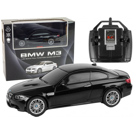 Autó Bmw M3 R/C műanyag fekete