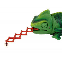 Távirányítós Chameleon Green Light 28 cm