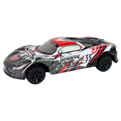 Sportautó R/C 1:8 szürke fehér