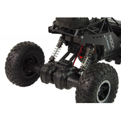 RC Rover 1:16 autó fekete távirányítós jármű