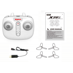 RC Drone X26 SYMA fekete