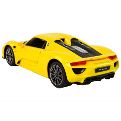 Autó R/C Porsche 918 1:24 Rastar Yellow