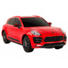 Autó R/C Porsche Macan Turbo 1:24 Rastar Red