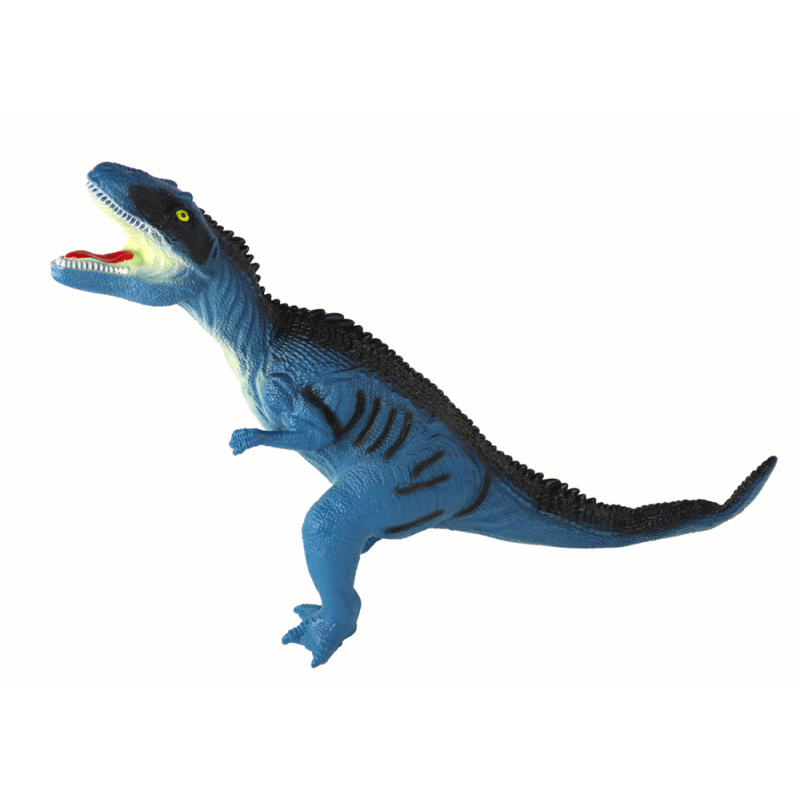 Nagy figura dinoszaurusz Tyrannosaurus hang kék