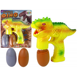 Szappanbuborékok Dinosaur Bubble Liquid Egg Yellow