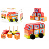 Fa minibusz Happy Animals Sorter LM-10 13197