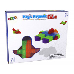 Magic Cubes Mágneses blokkok Mágnes 44 elem