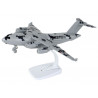 Katonai szürke Camo UNITED repülőgép figura HW-605