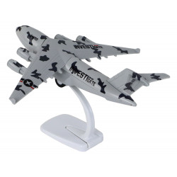 Katonai szürke Camo UNITED repülőgép figura HW-605