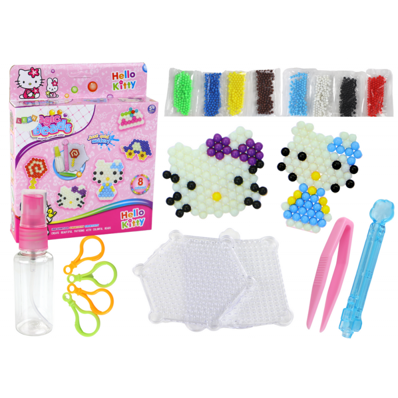 DIY Magic Water Beads készlet 8 színű Hello Kitty