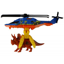 Helikopter Dinosaurs Járműkészlet 6 Színes Db