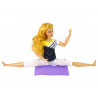 Baby Doll Yoga Mat hosszú szőke haj