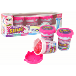 Glitter Slime Unicorns DIY Soft 3 színben