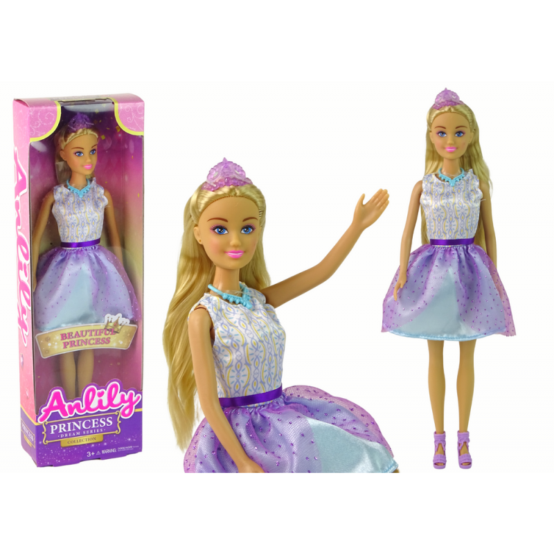 Anlily Princess Puppe Prinzessin Violet Queen