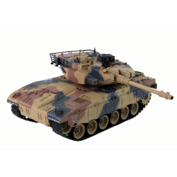 RC Tank 1:18 Cannon Smoke Shield Barna hangok