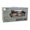 RC Tank 1:18 Cannon Smoke Shield Barna hangok