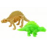 Nagy dinoszaurusz tojás 2 dinoszaurusz tojás figurák 9 cm