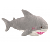 Plüss Shark Mascot ennivaló 40cm szürke