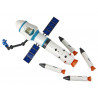 Toy Space Mission Rocket Astronauts Launcher 15 elem