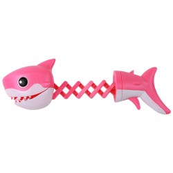 Toy Biting Fish Pink Shark Gun