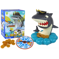 Arcade játék Shark Pirate Exploding Coins Drawing Wheel