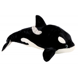 Plüss Orca Mascot Cuddly 50cm fekete