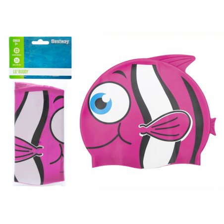 Fürdősapka Pink Fish Bestway 26025