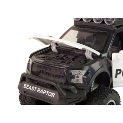 Offroad Vehicle Raptor Police nyitóajtó hangfény