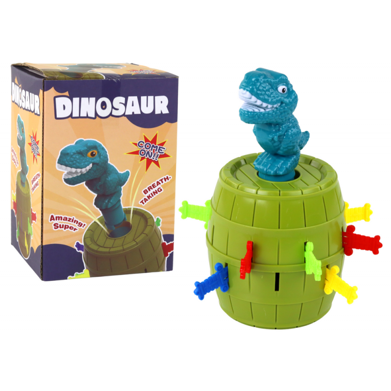 Arcade játék Dinosaur In Barrel Pop-up Dinosaur