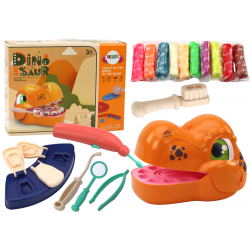 Kreatív készlet, Dinosaur Dentist Playdough tartozékok