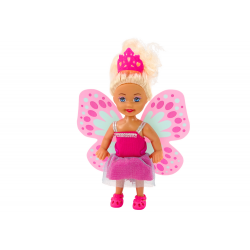 2 az 1-ben Mini Doll Mermaid Fairy Tail Wings