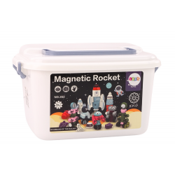 Magnetic Blocks Space Rocket Set 56 db. Mágneses rakéta keverék