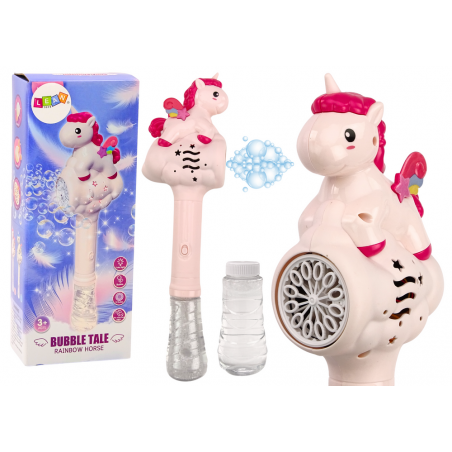 Szappanbuborék gép Pink Unicorn Wand