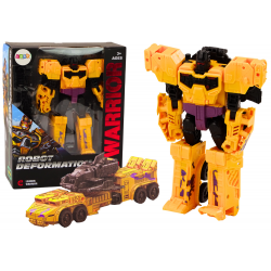 Robottank fegyverrel 2 az 1-ben Transformation X-Warrior Yellow