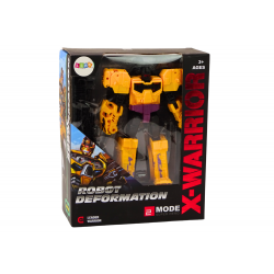 Robottank fegyverrel 2 az 1-ben Transformation X-Warrior Yellow